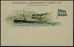 BUCKNALL STEAMSHIP LINES LTD. (British & Colonial Line.)
