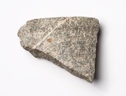 Stone offering stand fragment