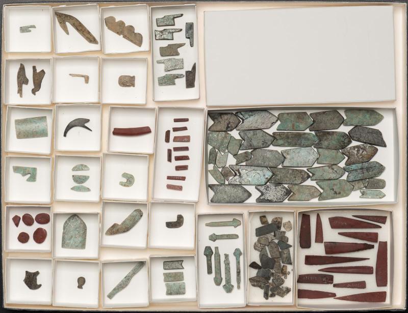 Sarcophagus inlays