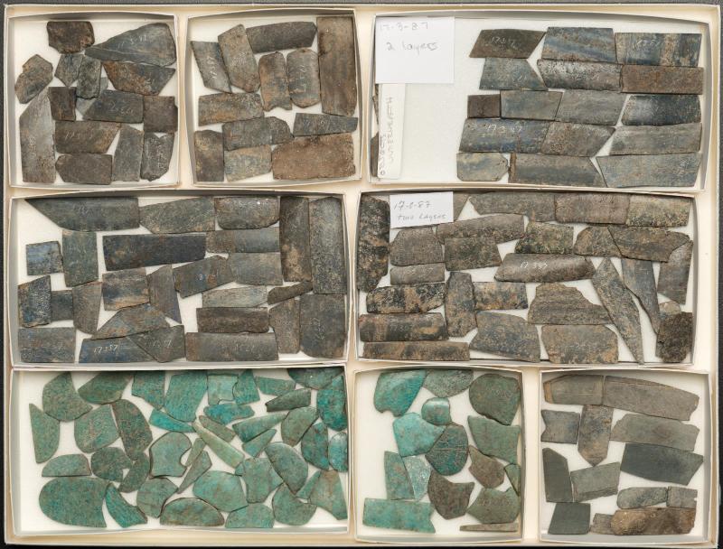 Sarcophagus inlays