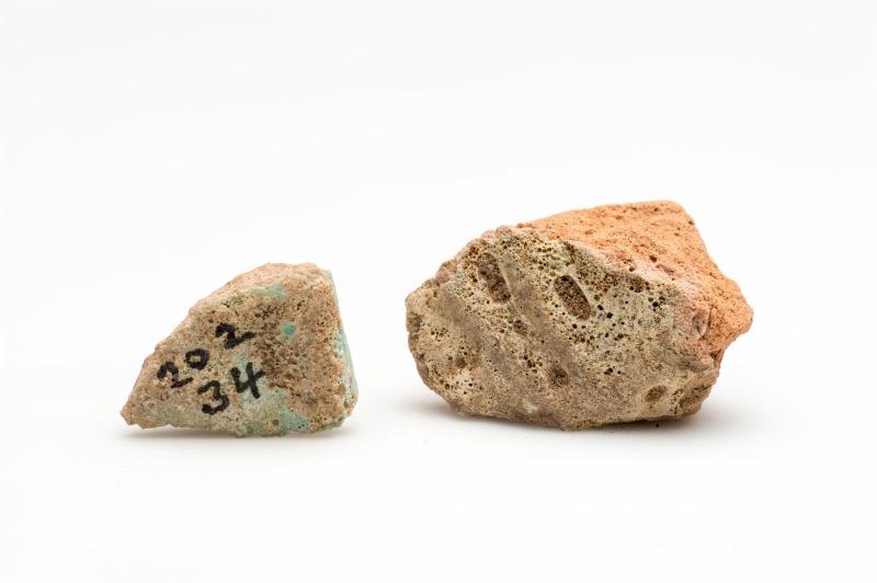 Faience fragment