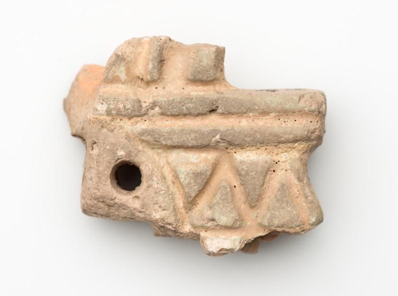 Faience object fragment