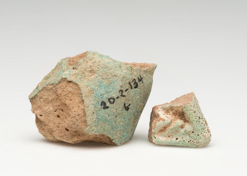 Faience fragments