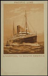 PACIFIC LINE  LIVERPOOL TO SOUTH AMERICA
