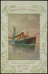 TRANSATLANTICA ITALIANA 
SOCIETA' DI NAVIGAZIONE - GENOVA -