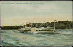 HUDSON RIVER. New York and Albany Day Liner "New York".

