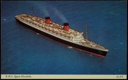 R.M.S. Queen Elizabeth.
