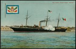 The Italian Royal Yacht "Savoia".
