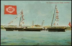 The Turkish Imperial Yacht "Izzeddin".

