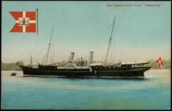 The Danish Royal Yacht "Dannebrog".
