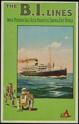 THE B.I. LINES 
INDIA, PERSIAN GULF, ADEN, MAURITIUS, SOUTH & EAST AFRICA