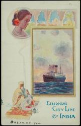 ELLERMAN'S CITY LINE TO INDIA