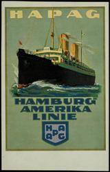 HAPAG  HAMBURG  - AMERIKA  LINIE