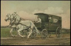 PATTERSON AMBULANCE GOING TO WRECK "MERRY WIDOW".