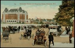Belleville Street and Empress Hotel, Victoria, B.C.