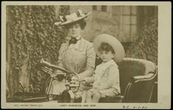 LADY WARWICK AND SON.