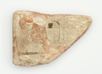 Tablet with Hathor head