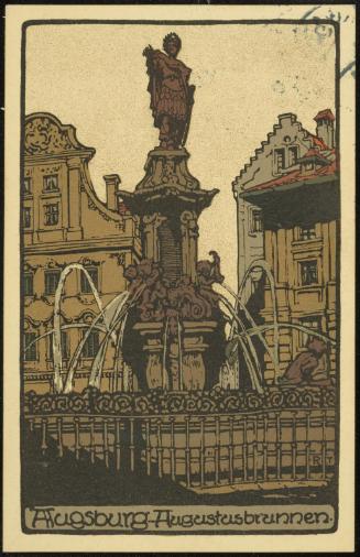 Augsburg - Augustusbrunnen.