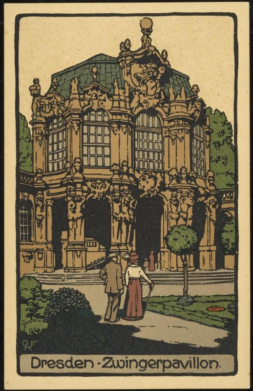 Dresden - Zwingerpavillon.