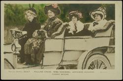 PAULINE CHASE, NINA SEVENING, ADRIENNE AUGARDE, CARRIE MOORE. 
PHILCO SERIES 3031F  BIOGRAPHY.