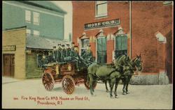 104. Fire King Hose Co. No.3. House on Pond St., Providence, R.I.