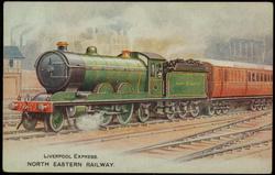 LIVERPOOL EXPRESS. NORTH EASTERN RAILWAY.
