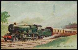 GREAT WESTERN RLY. 
GREAT WESTERN RAILWAY. THE CORNISH EXPRESS.