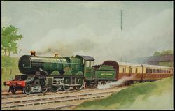 GREAT WESTERN RAILWAY. THE CORNISH EXPRESS.
