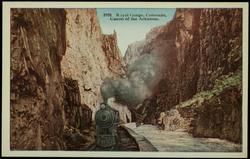 5950. Royal Gorge, Colorado, Canon of the Arkansas.
