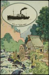 N.Y.K.  S.S. "HAKONE MARU."
