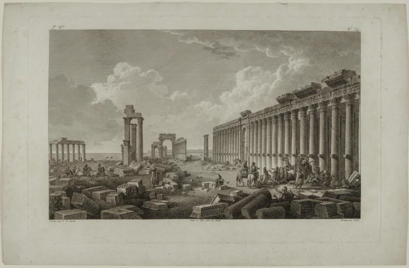 Plate 54 from Voyage pittoresque de la Syrie, de la Phoenicie, de la Palaestine et de la Basse Aegypte: ouvrage divisé en trois volumes contenant environ trois cent trente planches