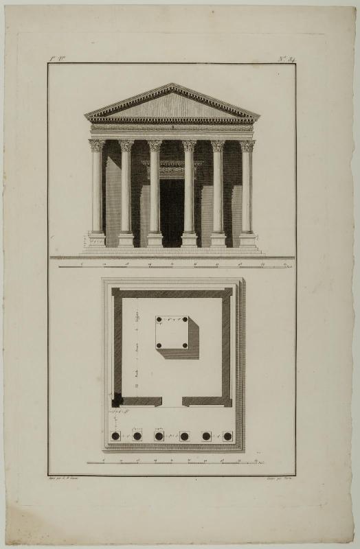 Plate from Voyage pittoresque de la Syrie, de la Phoenicie, de la Palaestine et de la Basse Aegypte: ouvrage divisé en trois volumes contenant environ trois cent trente planches