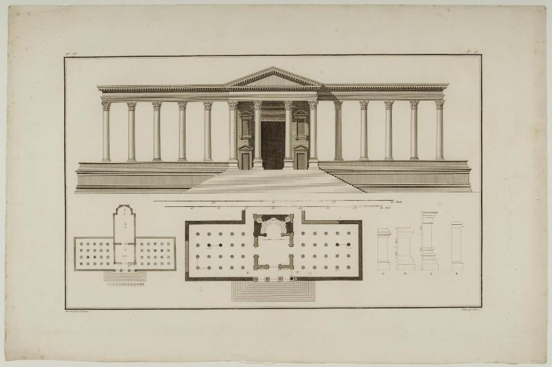 Plate from Voyage pittoresque de la Syrie, de la Phoenicie, de la Palaestine et de la Basse Aegypte: ouvrage divisé en trois volumes contenant environ trois cent trente planches