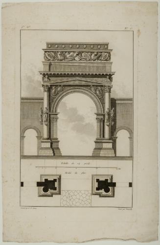 Plate from Voyage pittoresque de la Syrie, de la Phoenicie, de la Palaestine et de la Basse Aegypte: ouvrage divisé en trois volumes contenant environ trois cent trente planches