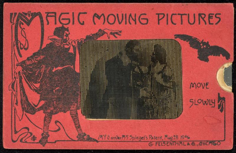 MAGIC MOVING PICTURES [Man and woman kissing]
