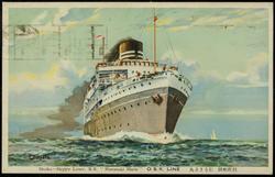 Osaka - Beppo Liner, S.S. "Murasaki Maru" O.S.K. LINE 

