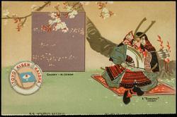 CHERRY-BLOSSOM  -  A "SAMURAI." (KNIGHT) 
(S.S. "CHIYO MARU")