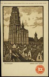 RED STAR LINE - ANTWERPEN 
ANTWERPEN ONDER DEN TOREN.
