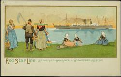 Red Star Line  Antwerpen-New York - Antwerpen-Boston
