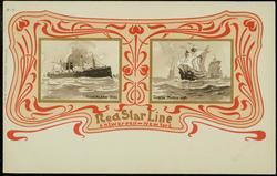 Red Star Line  Antwerpen - New York.
