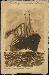 Hamburg-Amerika-Linie. Dampfer "Kaiserin Auguste Victoria"
