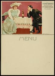 FERNET-BRANCA SPECIALITA DEI Flli. BRANCA MILANO 
MENU