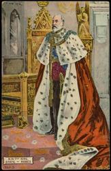 H.M. The KING. STATE - ROBES
