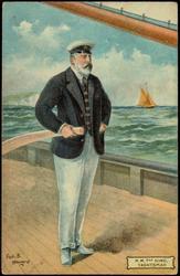 H.M. The KING. YACHTSMAN
