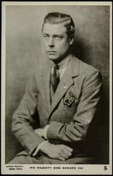 HIS MAJESTY KING EDWARD VIII

