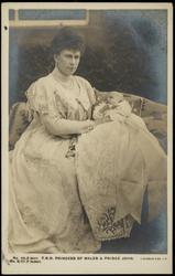 T.R.H. PRINCESS OF WALES & PRINCE JOHN

