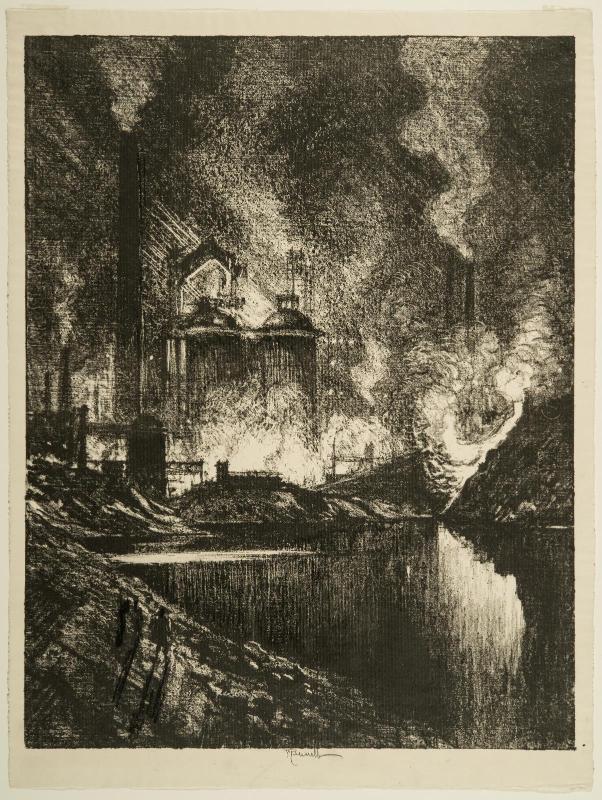 Lake of Fire, Charleroi (Belgium)