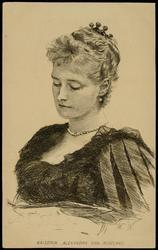 KAISERIN ALEXANDRA VON RUSSLAND.
