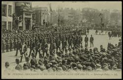 FUNERAL PROCESSION OF HIS LATE MAJESTY KING EDWARD VII. Edinburgh Police. - LL.
