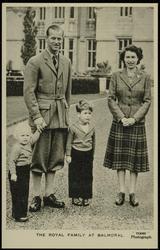 THE ROYAL FAMILY AT BALMORAL.
